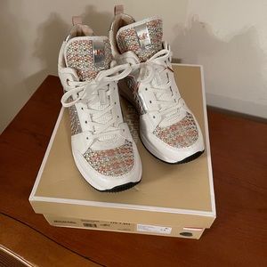 MK SNEAKERS OPTIC WHITE/ROSE GOLD